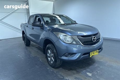 Blue 2018 Mazda BT-50 Dual Cab Utility Xt (4X4)
