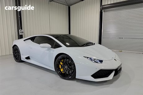 White 2015 Lamborghini Huracan Coupe LP610-4 4WD