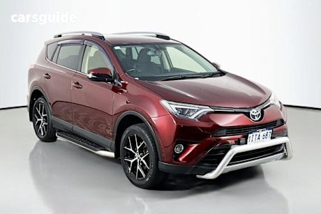 Red 2016 Toyota RAV4 Wagon Gxl (4X4)