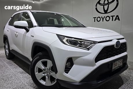 White 2021 Toyota RAV4 SUV GX 4X4