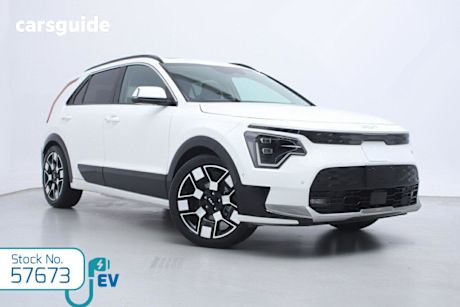 White 2022 Kia Niro Wagon Ev Gt-Line Body C Pillar