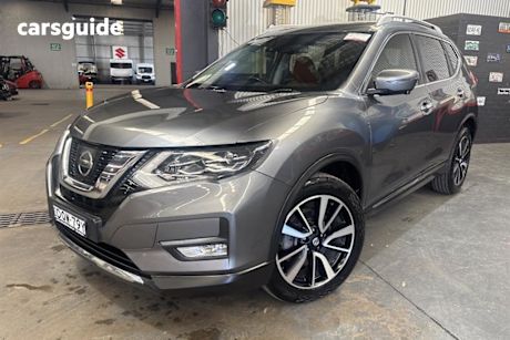 Grey 2017 Nissan X-Trail Wagon Tl (4Wd)