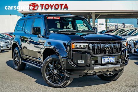 Black 2025 Toyota Landcruiser Prado SUV VX 4X4