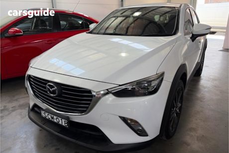 White 2015 Mazda CX-3 Wagon S Touring (Fwd)