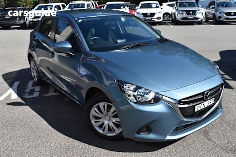 Blue 2015 Mazda Mazda2 Hatch NEO F