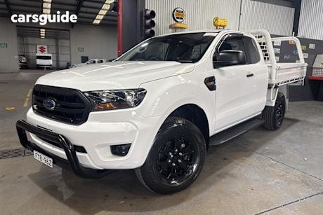 White 2020 Ford Ranger Super Cab Chassis Xl 3.2 (4X4)