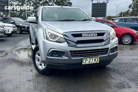 Silver 2018 Isuzu MU-X Wagon Ls-M (4X2)
