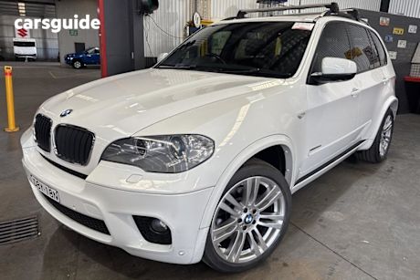 White 2013 BMW X5 Wagon Xdrive 30D