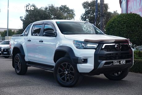 White 2023 Toyota Hilux Ute Tray ROGUE 4X4