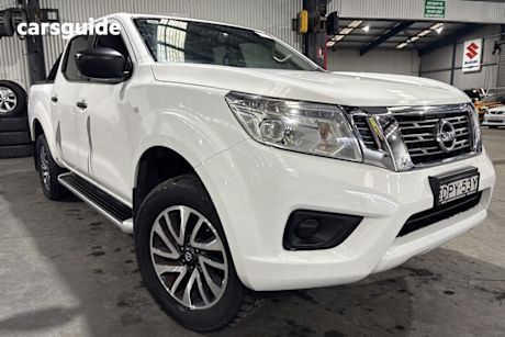 White 2017 Nissan Navara Dual Cab Utility Sl (4X4)
