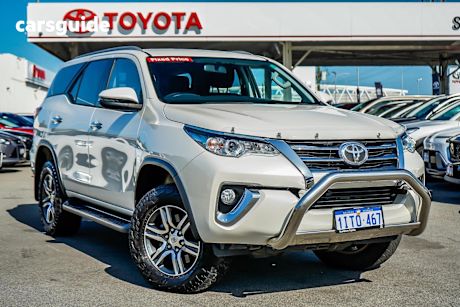 White 2018 Toyota Fortuner SUV GXL 4X4
