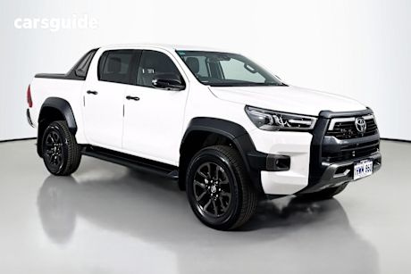White 2023 Toyota Hilux Double Cab Pick Up Rogue (4X4)
