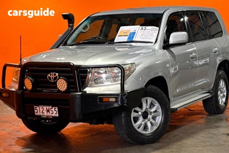 Silver 2008 Toyota Landcruiser Wagon Gxl (4X4)