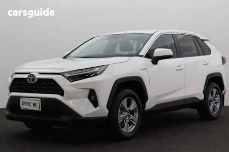 White 2024 Toyota RAV4 SUV GX F