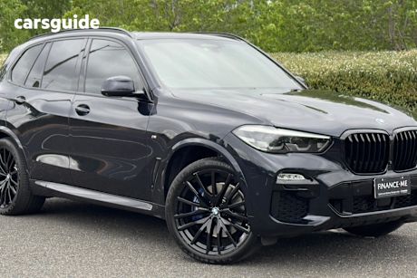 Black 2021 BMW X5 SUV XDRIVE40I M SPORT 4X4