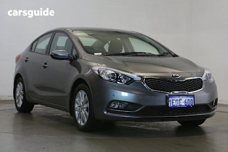 Grey 2014 Kia Cerato Sedan S PREMIUM F