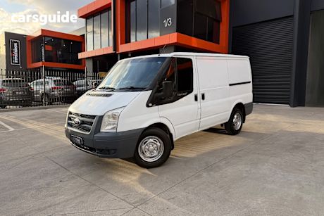 White 2012 Ford Transit Van Low (Swb)