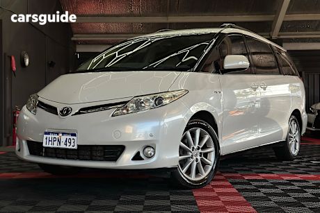 White 2014 Toyota Tarago SUV GLX F