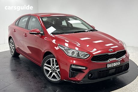 Red 2018 Kia Cerato Sedan Sport+ Safety Pack