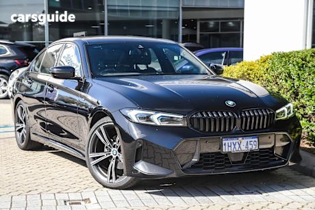 Black 2023 BMW 3 Sedan 320I M SPORT R