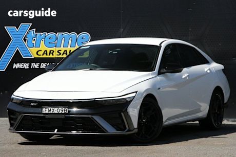 White 2024 Hyundai I30 Sedan N LINE PREMIUM F