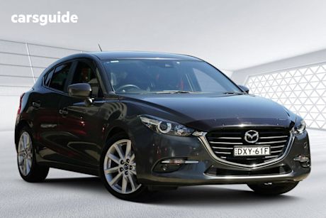 Grey 2018 Mazda 3 Hatchback Sp25