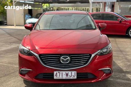 Red 2015 Mazda Mazda6 Sedan TOURING F
