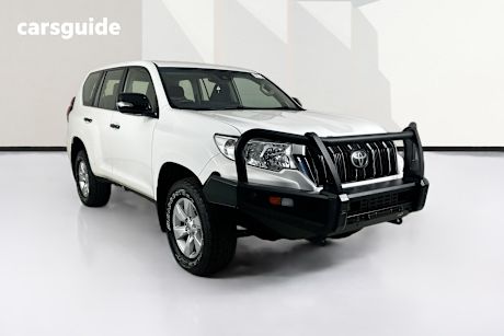 White 2021 Toyota Landcruiser Prado Wagon Gx 7 Seat