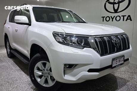 White 2022 Toyota Landcruiser Prado SUV GXL 4X4