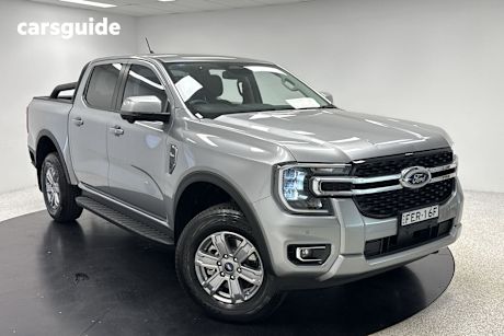 Silver 2023 Ford Ranger Ute Tray XLT 4X4