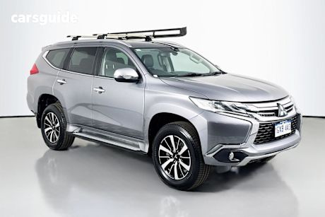Grey 2018 Mitsubishi Pajero Sport Wagon Gls (4X4) 7 Seat