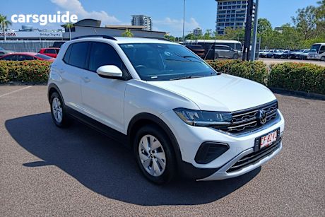 White 2024 Volkswagen T-Cross SUV 85TSI LIFE F