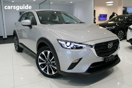 Silver 2025 Mazda CX-3 SUV G20 PURE F