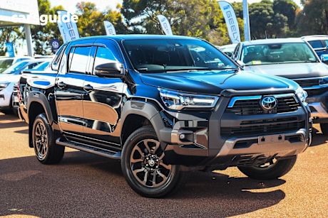 Black 2022 Toyota Hilux Ute Tray ROGUE 4X4
