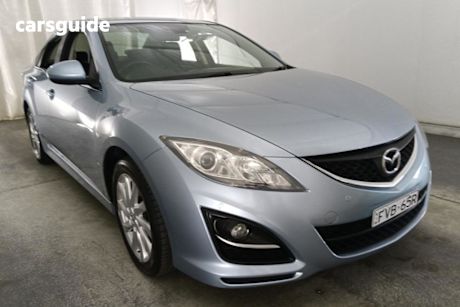 Blue 2012 Mazda 6 Sedan Touring
