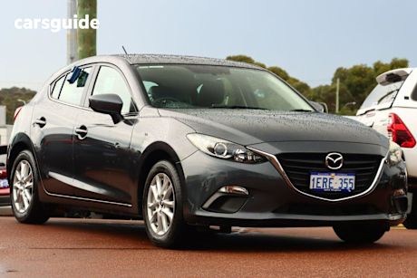Grey 2014 Mazda Mazda3 Hatch TOURING F