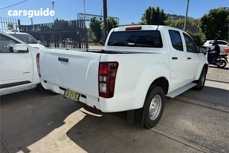 White 2014 Isuzu D-MAX Ute Tray SX HIGH RIDE R