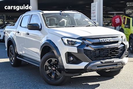 White 2025 Isuzu D-MAX Ute Tray X-TERRAIN 4X4