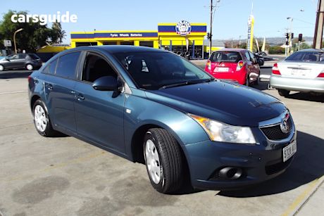 Blue 2012 Holden Cruze Sedan Cd