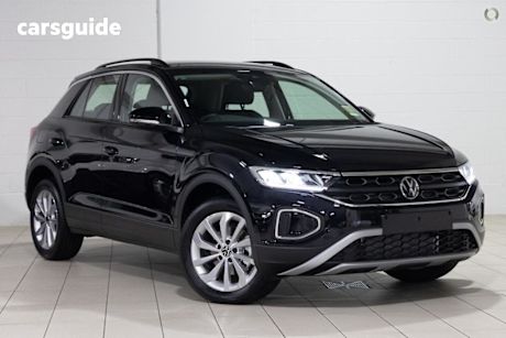 Black 2025 Volkswagen T-ROC Wagon Tsi110 Citylife