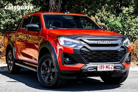 Orange 2024 Isuzu D-MAX Ute Tray X-TERRAIN 4X4