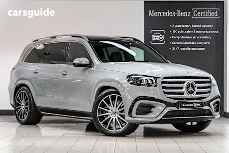 Grey 2024 Mercedes-Benz GLS-Class SUV GLS450 D 4WD
