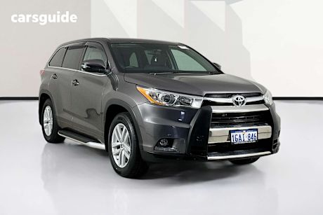 Grey 2015 Toyota Kluger Wagon Gx (4X4)