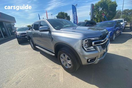 Silver 2024 Ford Ranger Ute Tray XLT 4X4