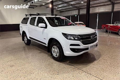 White 2018 Holden Colorado Crew Cab Pickup Ls (4X4)