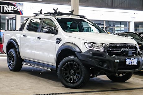 White 2019 Ford Ranger Ute Tray WILDTRAK 4X4