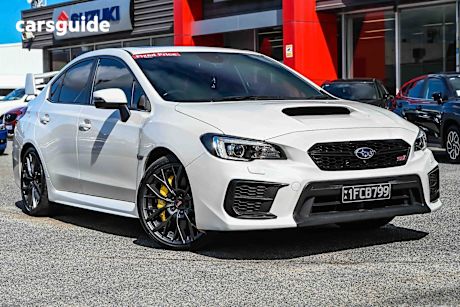 White 2017 Subaru WRX Sedan STI SPEC.R 4WD