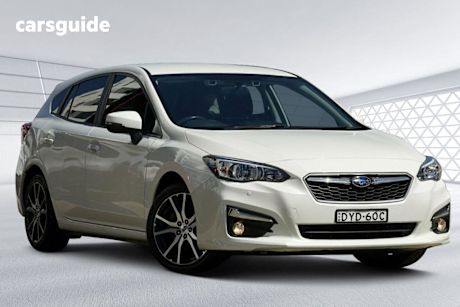 White 2018 Subaru Impreza Hatchback 2.0I-L (Awd)