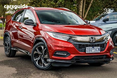 Red 2019 Honda HR-V SUV RS F