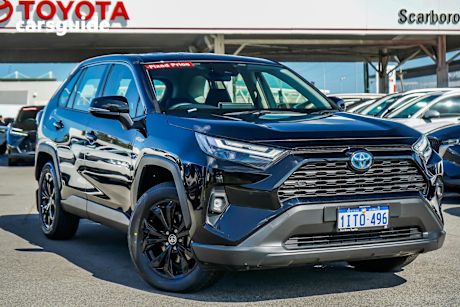 Black 2024 Toyota RAV4 SUV GX F